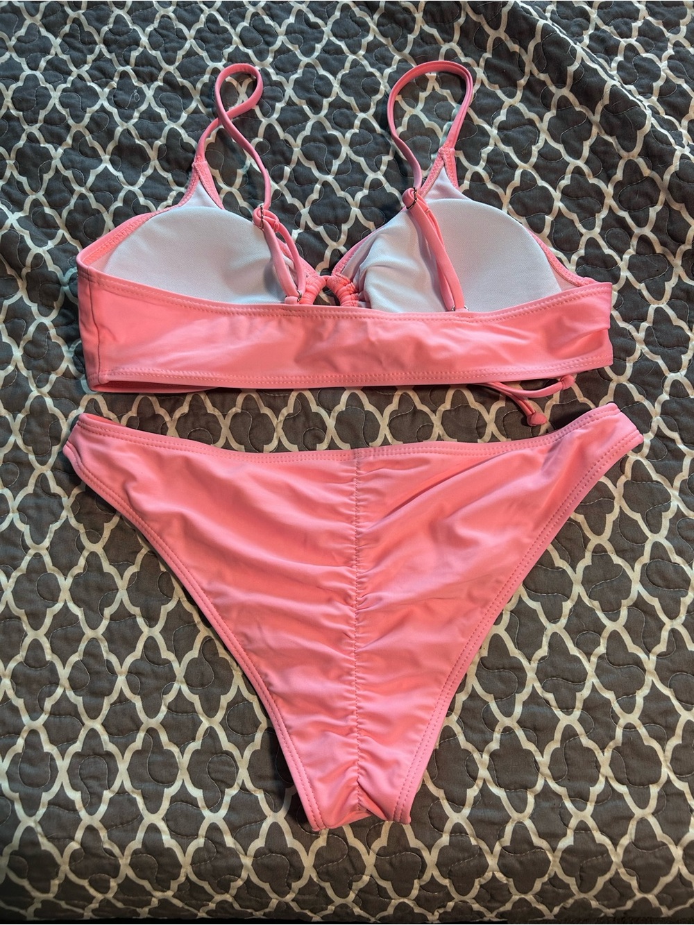 Pink Two-Piece Bikini Set - Picture 2 of 2